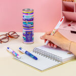 BIC Kugelschreiber 4 Colours balpennen, 8 stuks in metalen doos