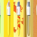 BIC 4-kleuren balpen, Collector Box, set van 15