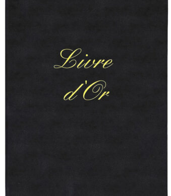 ELVE gastenboek Livre d'Or, 210 x 160 mm, wit