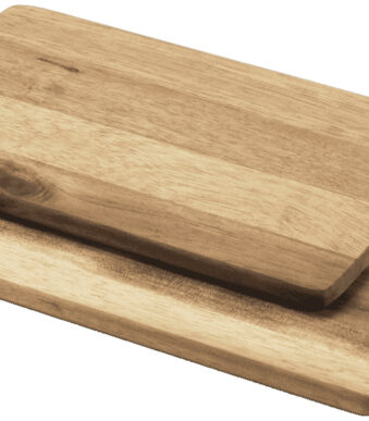 Metaltex Snijplanken Acaciahout Rechthoekig - 2 Stuks