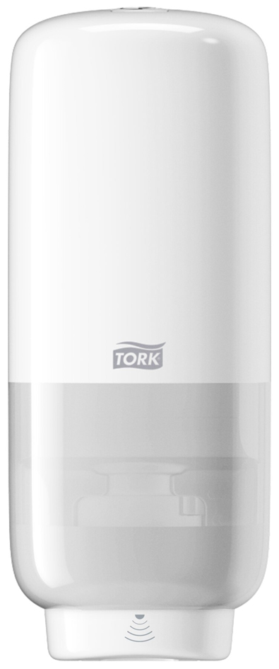 Tork Sensorzeepdispenser Elevation, kunststof, wit. Tork Sensorzeepdispenser Elevation, kunststof, wit.