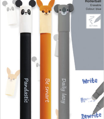 EBERHARD FABER Gelschrijver Animal Erase It! 3 stuks