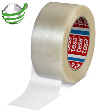 Tesa verpakkingsplakband PET 50mm x 132m transparant