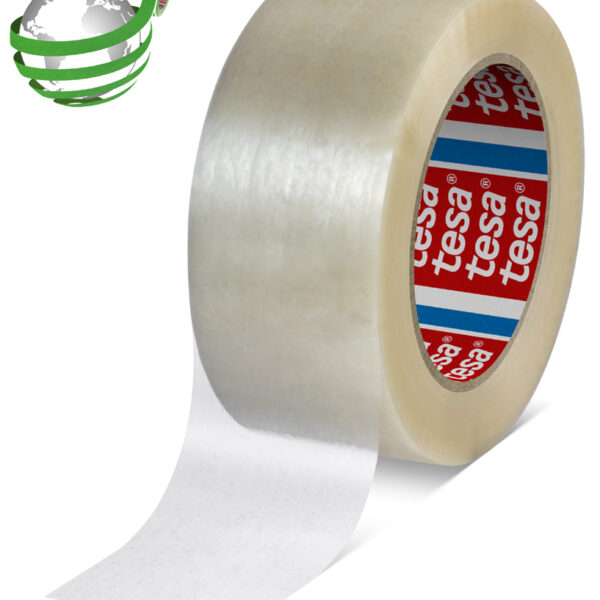 Tesa verpakkingsplakband PET 50mm x 132m transparant