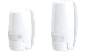 Fripa zeeppompje wandmontage 1 liter wit kunststof afsluitbaar