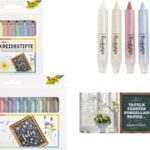 Folia krijtstiften set gekleurd gesorteerd 6 stuks