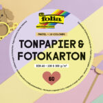 folia Gekleurd Papier- en Kartonblok Pastel, A6, 60 Vel