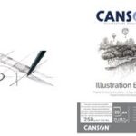 CANSON tekenkartonblok Illustration Bristol, A3, wit