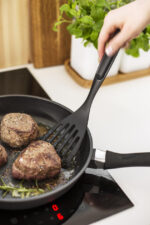 Pannenlift met gleuf, zwart