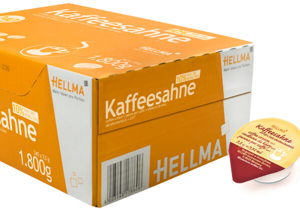 HELLMA Koffiemelk 10% vet grootverpakking 240 porties