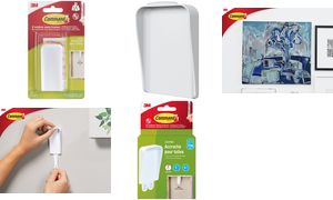 3M Command canvasophangsysteem Jumbo, wit