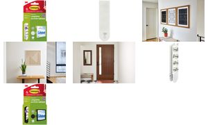 3M Command bevestigingsstrips voor foto's en schilderijen, maat M, zwart 3M Command bevestigingsstrips voor foto's en schilderijen, maat M, zwart