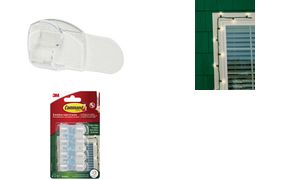 3M Command Buitenkabelklem, transparant, maat S