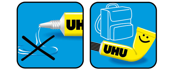 UHU Alleslijm Kraft, oplosmiddelhoudend, transparant, 18 g