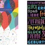 SUSY CARD Verjaardagskaart 'Ballonnen