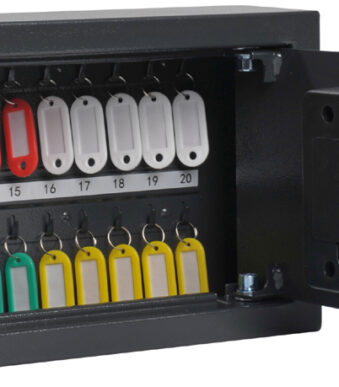 Pavo sleutelkast High Security voor 20 sleutels met elektronische beveiliging