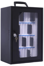 Pavo smartphone-opbergkast voor 36 toestellen, donkergrijs