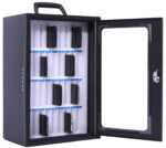 Pavo smartphone-opbergkast voor 36 toestellen, donkergrijs