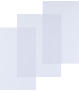 pavo transparante bindkaft, A4-formaat, PP, mat, 0,30 mm