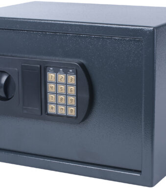 Pavo kluis met elektronisch slot, 15,7 liter, donkergrijs