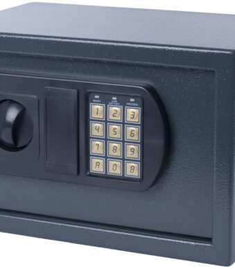 Pavo kluis met elektronisch slot, 8,1 liter, donkergrijs