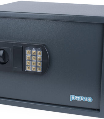 Brandkluis met elektronisch slot, 35 liter, donkergrijs.