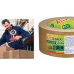 tesapack PAPER ecoLogo verpakkingstape, 38 mm x 25 m