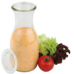 APS Weckfles met deksel, 500 ml, set van 6