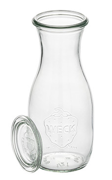 APS Weckfles met deksel, 500 ml, set van 6