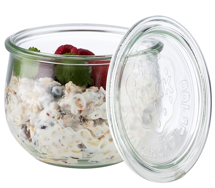 APS Weckpot met deksel, tulpvorm, 580 ml, set van 6 APS Weckpot met deksel, tulpvorm, 580 ml, set van 6