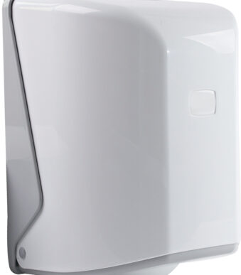 HYGOCLEAN papierhanddoek dispenser transparant wandmontage