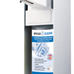HYGOCLEAN wanddispenser zilver voor 500 ml flessen