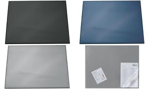 DURABLE bureauonderlegger 650 x 520 mm, PVC, grijs