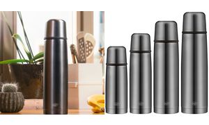 Alfi thermosfles ISOTHERM PERFECT 0,35L grijs met drinkbeker
