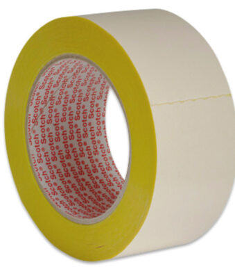 3M - Tapijtplakband - 50 mm x 25 m - Geel