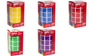 APLI kids Stickers 'Vormen', op rol, gesorteerd