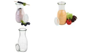 APS Weckfles met deksel, 250 ml, set van 6