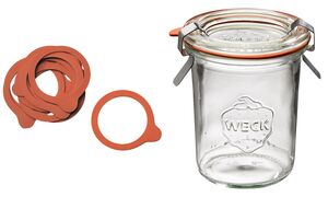 APS Rubberen afdichtringen voor weckpotten, 74 x 86 x 2 mm