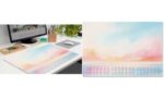 Sigel papieren schrijfonderlegger 'Magic Sunset', 595 x 410 mm