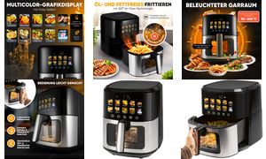 ProfiCook Heteluchtfriteuse PC-FR 1286 H, 6,5 Liter ProfiCook Heteluchtfriteuse PC-FR 1286 H, 6,5 Liter