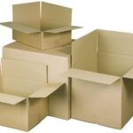 Golfkartonnen vouwdoos, (L)430 x (B)305 x (H)250 mm