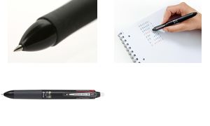 PILOT Frixion 4 COLORS navulling, 2 stuks, zwart