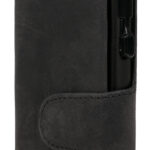 CLICKSAFE portemonnee met kaarthouder, leer, zwart