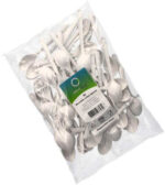 PAPSTAR Herbruikbare koffielepels, 130 mm, wit, 50 stuks