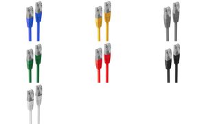 shiverpeaks Patchkabel Cat. 6 S/FTP 10 meter zwart