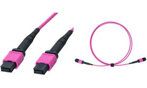 LogiLink MPO patchkabel, 12 vezels, multimode, OM4, 2,0 m