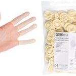 HYGOSTAR latex vingercondooms, poedervrij, wit, L