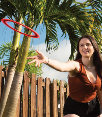 Aerobie Sprint werpring, diameter 250 mm