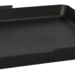 PAPSTAR Circulware Meerweg Schaal, vierkant, onverdeeld, zwart