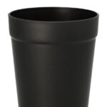 PAPSTAR Circulware Meerweg Drinkbekers PP 0,3 L Zwart 24 Stuks